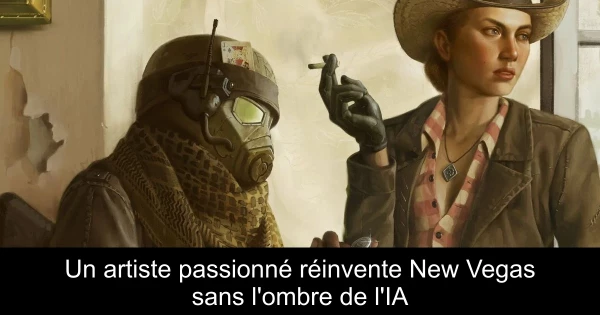 Un artiste passionné réinvente New Vegas sans l'ombre de l'IA