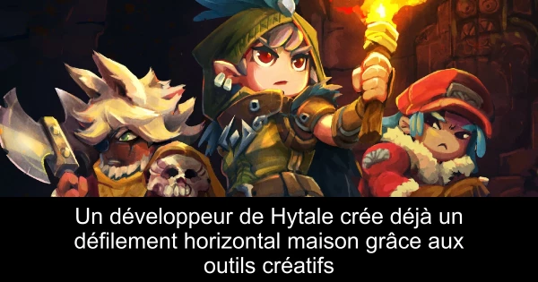 Un développeur de Hytale crée déjà un défilement horizontal maison grâce aux outils créatifs