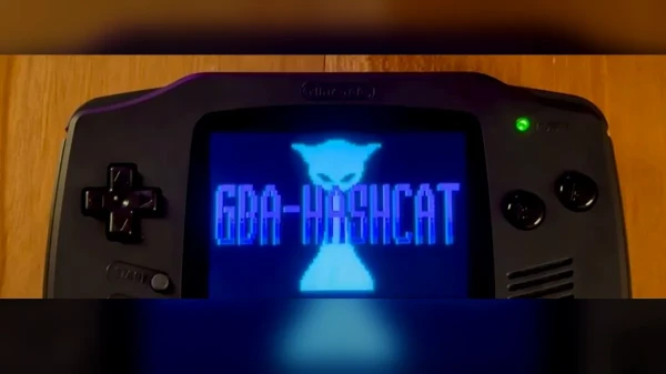 GBA-Hashcat transforme une Game Boy Advance en outil de récupération de mots de passe
