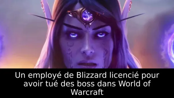 Un employé de Blizzard licencié pour avoir tué des boss dans World of Warcraft