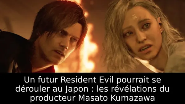 Un futur Resident Evil pourrait se dérouler au Japon : les révélations du producteur Masato Kumazawa