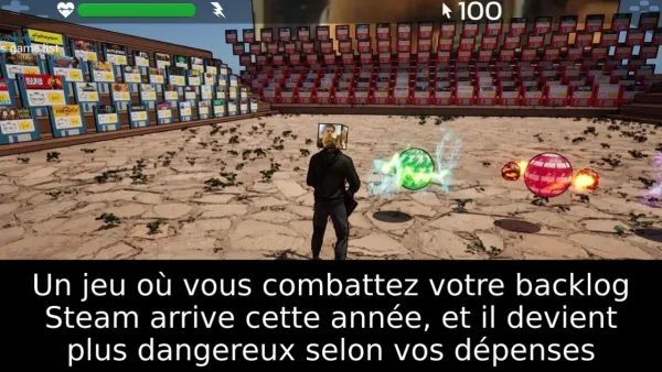 Un jeu où vous combattez votre backlog Steam arrive cette année, et il devient plus dangereux selon vos dépenses