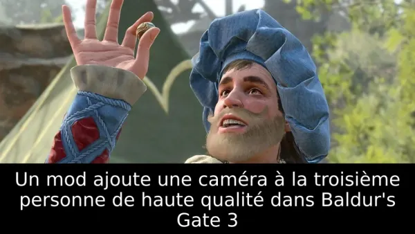 Un mod ajoute une caméra à la troisième personne de haute qualité dans Baldur's Gate 3