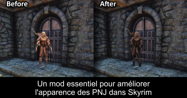 Un mod essentiel pour améliorer l'apparence des PNJ dans Skyrim