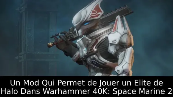 Un Mod Qui Permet de Jouer un Elite de Halo Dans Warhammer 40K: Space Marine 2