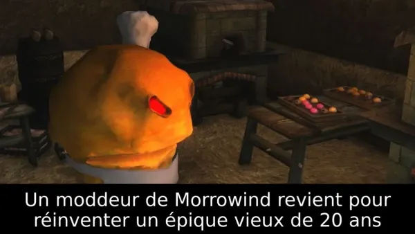 Un moddeur de Morrowind revient pour réinventer un épique vieux de 20 ans