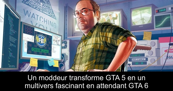 Un moddeur transforme GTA 5 en un multivers fascinant en attendant GTA 6