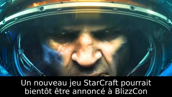 Un nouveau jeu StarCraft pourrait bientôt être annoncé à BlizzCon