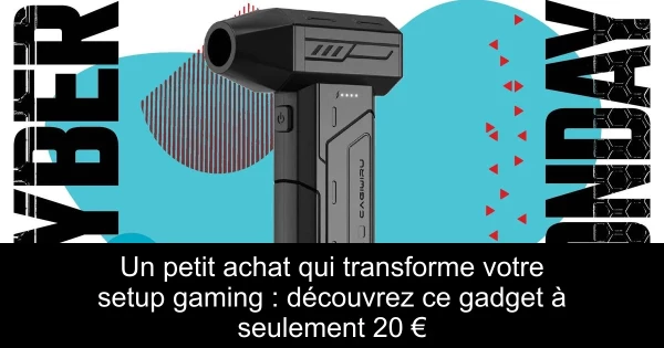 Un petit achat qui transforme votre setup gaming : découvrez ce gadget à seulement 20 €