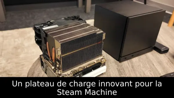 Un plateau de charge innovant pour la Steam Machine