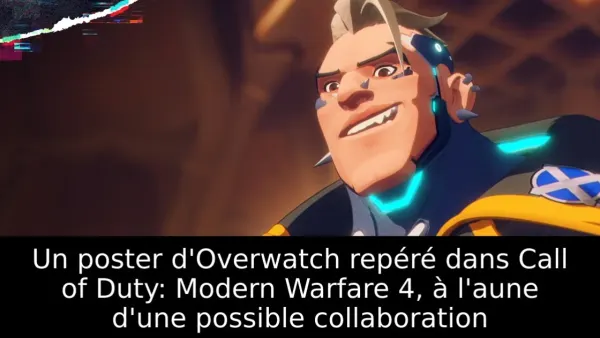 Modern Warfare 4 : le poster Overwatch est-il un simple easter egg ?