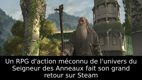 Un RPG d'action méconnu de l'univers du Seigneur des Anneaux fait son grand retour sur Steam