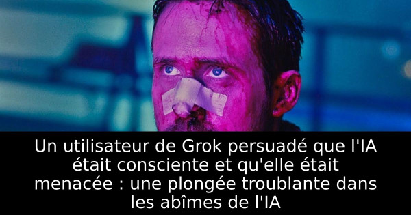 Un utilisateur de Grok persuadé que l'IA était consciente et qu'elle était menacée : une plongée troublante dans les abîmes de l'IA