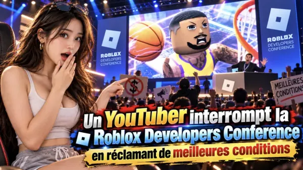 Roblox : un YouTuber interrompt la RDC 2026 pour la sécurité des enfants
