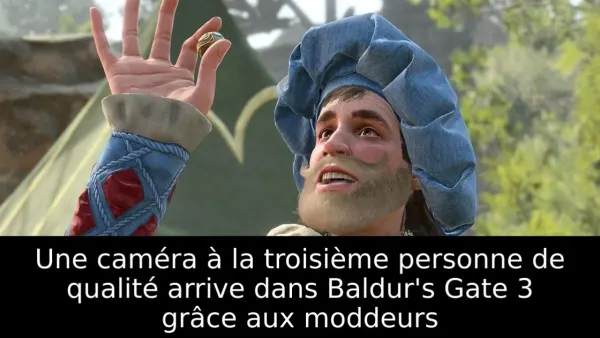 Une caméra à la troisième personne de qualité arrive dans Baldur's Gate 3 grâce aux moddeurs