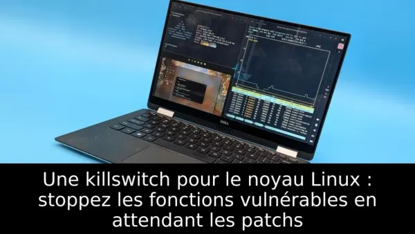 Une killswitch pour le noyau Linux : stoppez les fonctions vulnérables en attendant les patchs