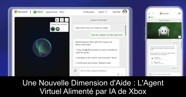 Une Nouvelle Dimension d'Aide : L'Agent Virtuel Alimenté par IA de Xbox