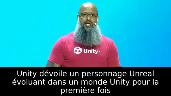 Unity dévoile un personnage Unreal évoluant dans un monde Unity pour la première fois