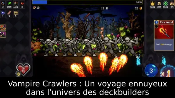 Vampire Crawlers : Un voyage ennuyeux dans l'univers des deckbuilders