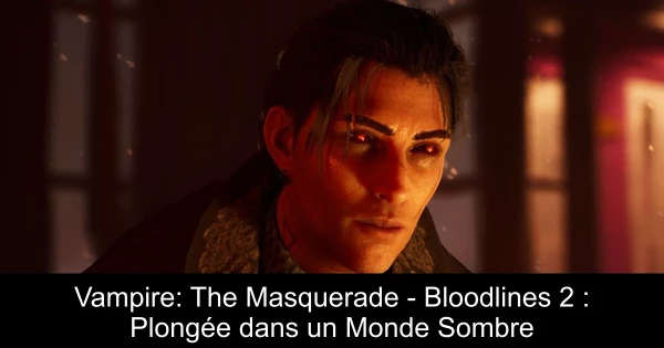 Vampire: The Masquerade - Bloodlines 2 : Plongée dans un Monde Sombre