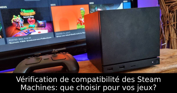 Vérification de compatibilité des Steam Machines: que choisir pour vos jeux?