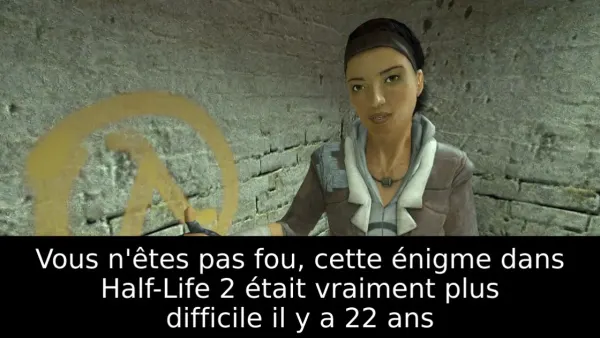 Vous n'êtes pas fou, cette énigme dans Half-Life 2 était vraiment plus difficile il y a 22 ans