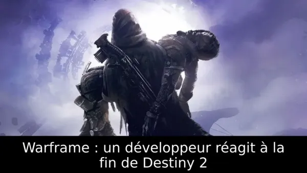 Warframe : un développeur réagit à la fin de Destiny 2