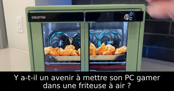 Y a-t-il un avenir à mettre son PC gamer dans une friteuse à air ?