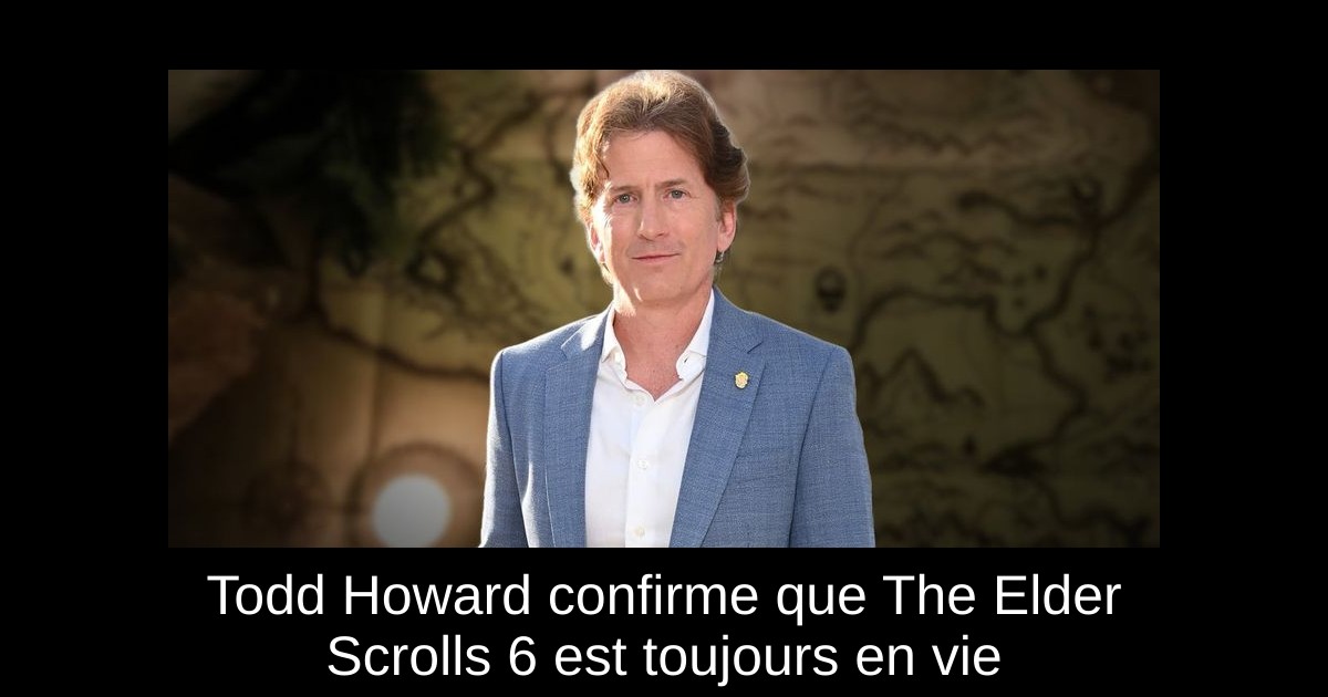 Todd Howard confirme que The Elder Scrolls 6 est toujours en vie