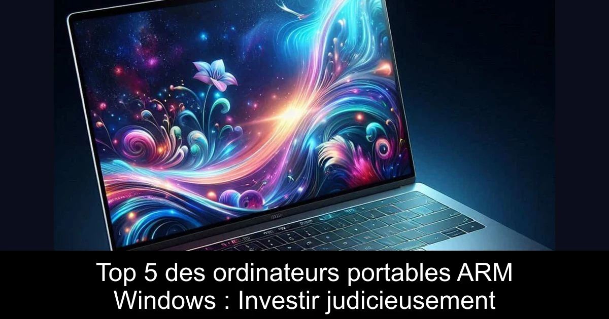 Top 5 des ordinateurs portables ARM Windows : Investir judicieusement