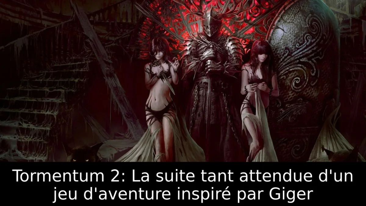 Tormentum 2: La suite tant attendue d'un jeu d'aventure inspiré par Giger