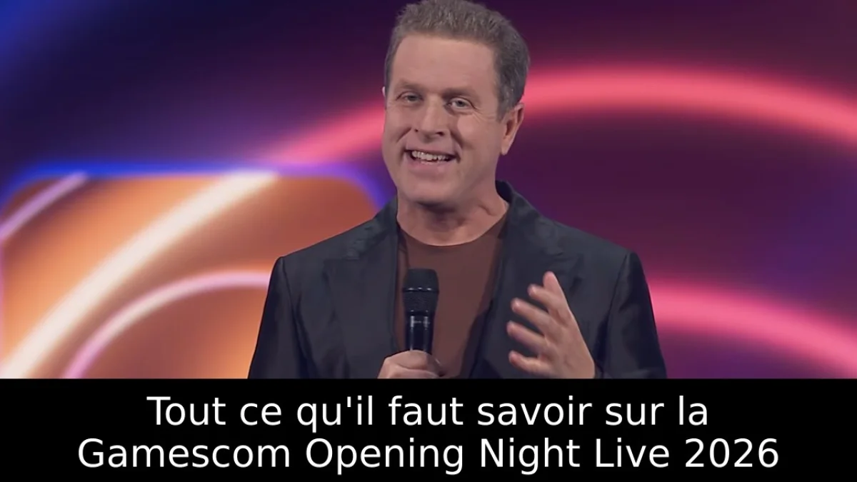 Tout ce qu'il faut savoir sur la Gamescom Opening Night Live 2026