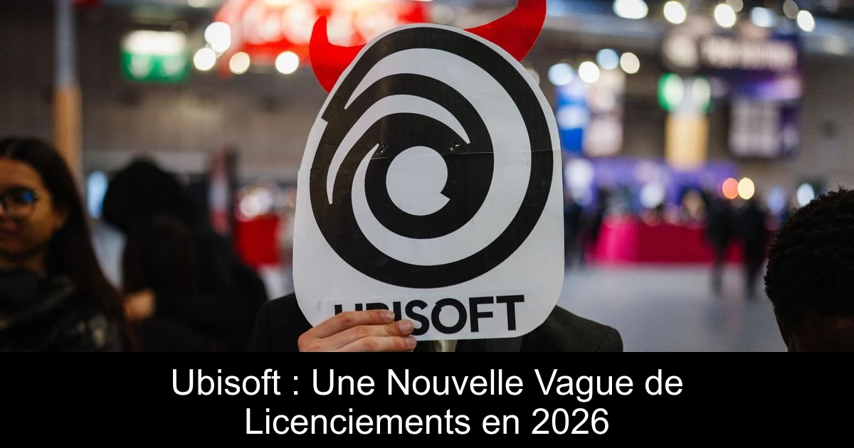 Ubisoft : Une Nouvelle Vague de Licenciements en 2026