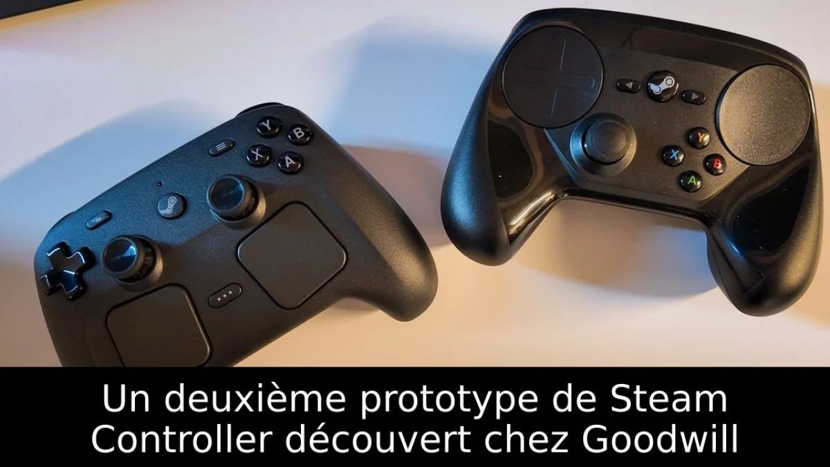 Un deuxième prototype de Steam Controller découvert chez Goodwill