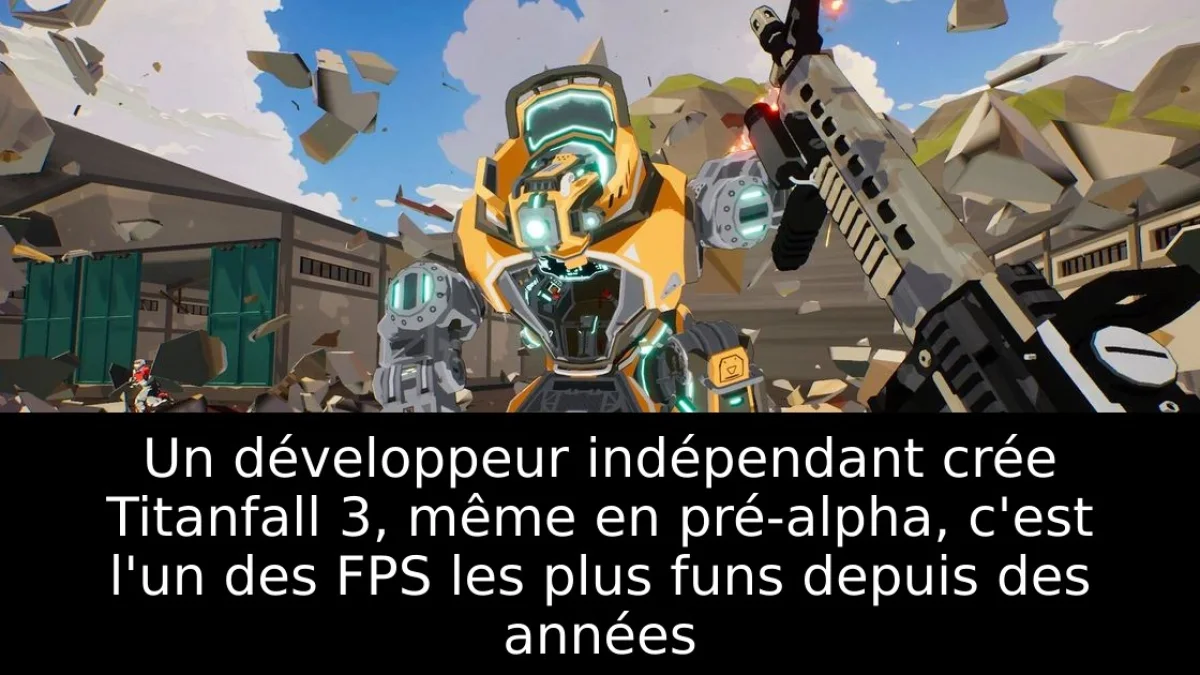 Un développeur indépendant crée Titanfall 3, même en pré-alpha, c'est l'un des FPS les plus funs depuis des années
