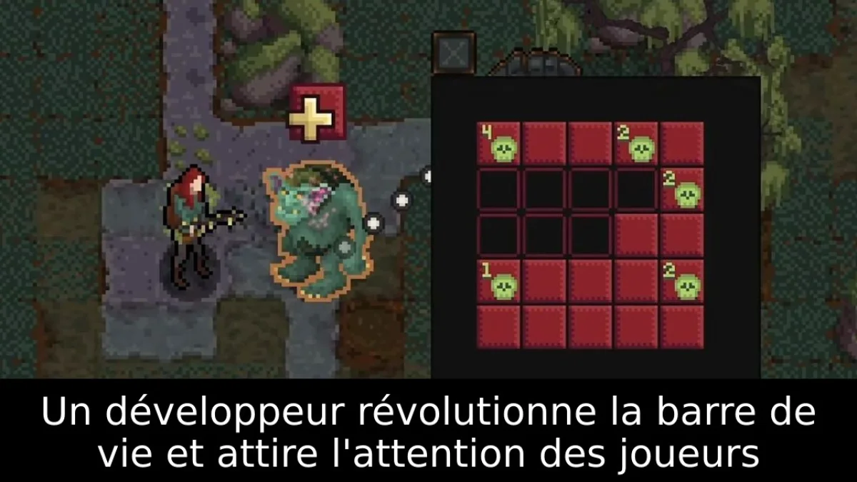 Un développeur révolutionne la barre de vie et attire l'attention des joueurs