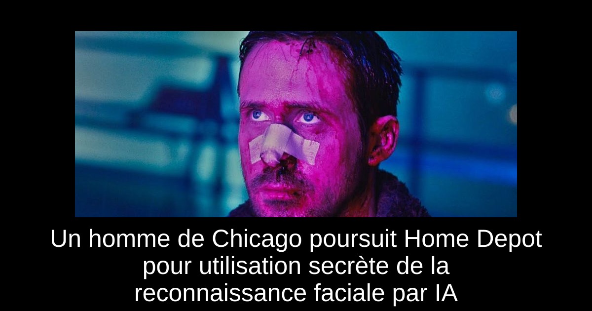 Un homme de Chicago poursuit Home Depot pour utilisation secrète de la reconnaissance faciale par IA