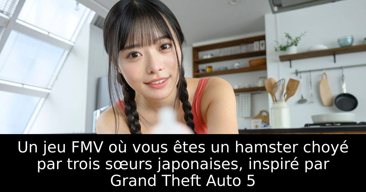 Un jeu FMV où vous êtes un hamster choyé par trois sœurs japonaises, inspiré par Grand Theft Auto 5