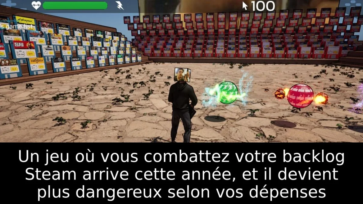 Un jeu où vous combattez votre backlog Steam arrive cette année, et il devient plus dangereux selon vos dépenses