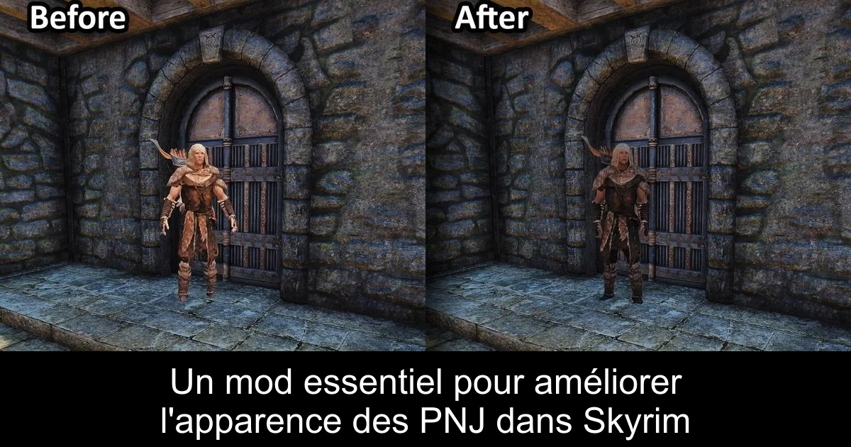 Un mod essentiel pour améliorer l'apparence des PNJ dans Skyrim