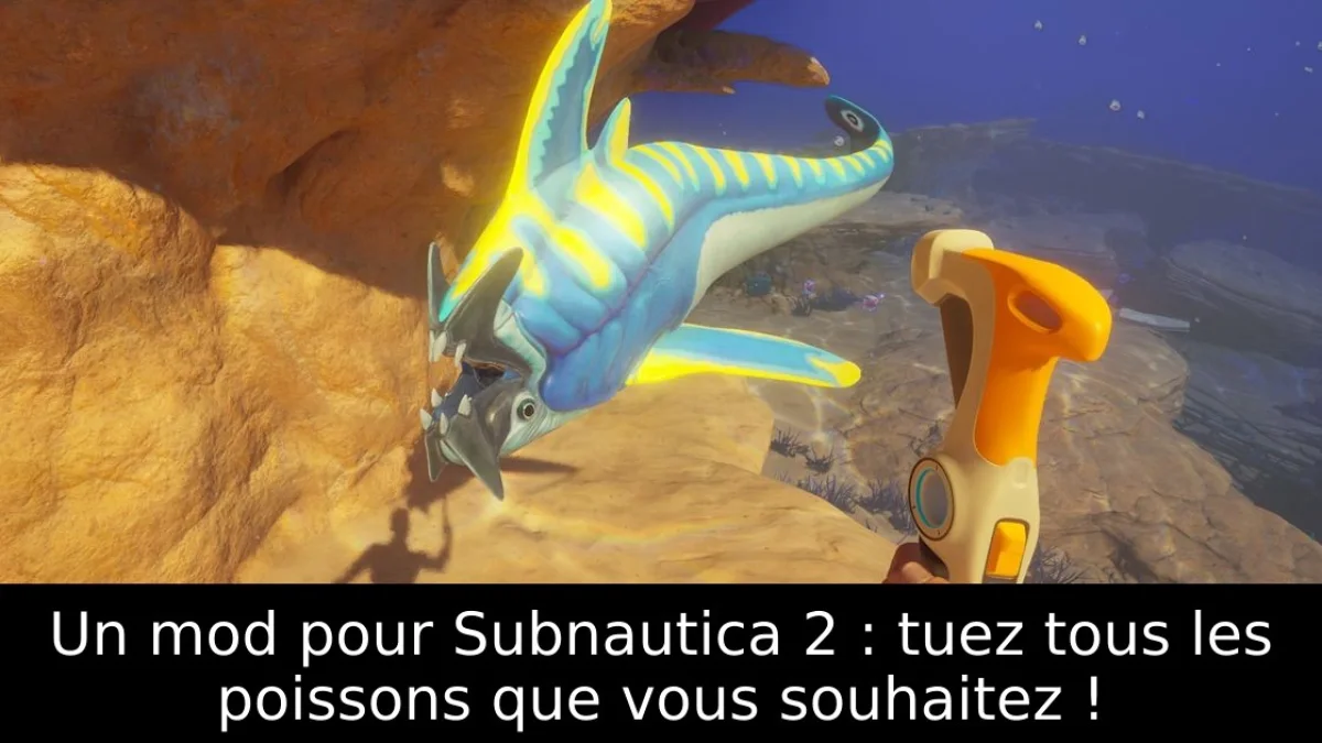 Un mod pour Subnautica 2 : tuez tous les poissons que vous souhaitez !