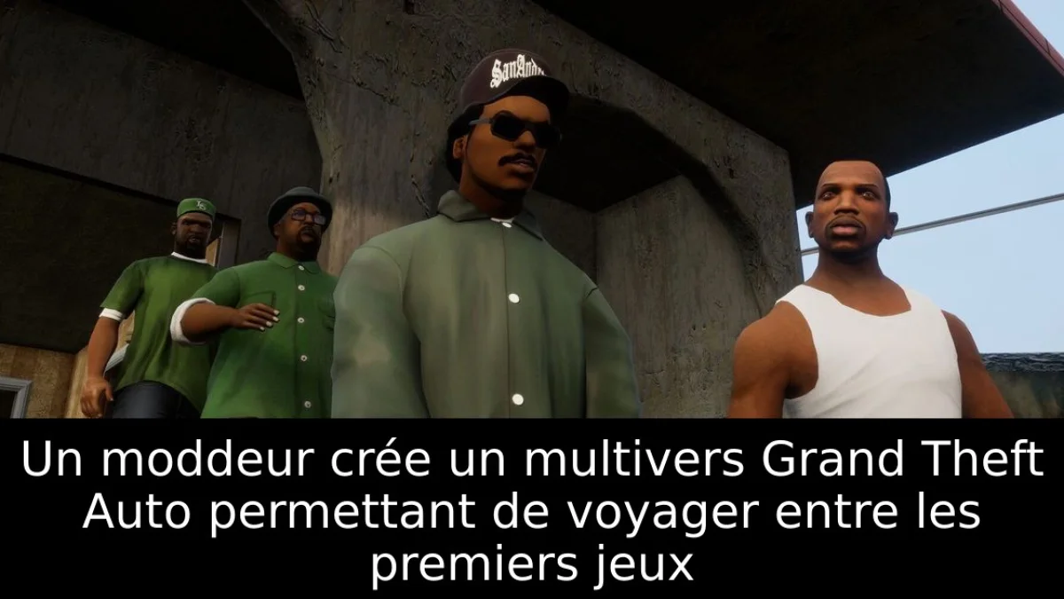 Un moddeur crée un multivers Grand Theft Auto permettant de voyager entre les premiers jeux