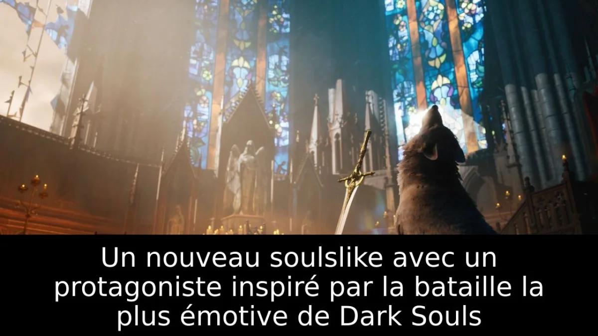 Un nouveau soulslike avec un protagoniste inspiré par la bataille la plus émotive de Dark Souls