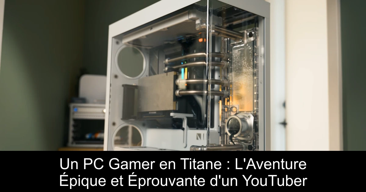 Un PC Gamer en Titane : L'Aventure Épique et Éprouvante d'un YouTuber