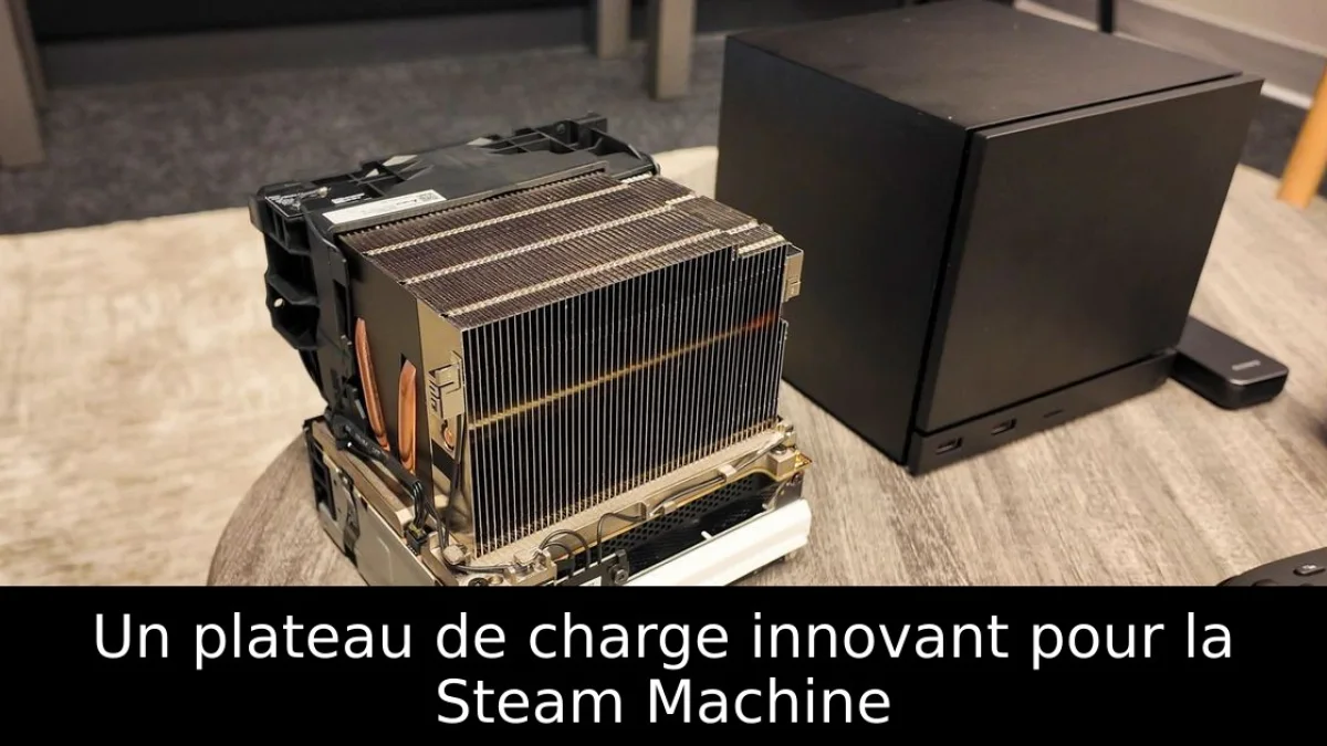 Un plateau de charge innovant pour la Steam Machine
