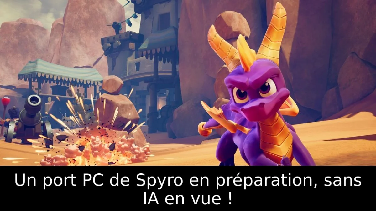 Un port PC de Spyro en préparation, sans IA en vue !