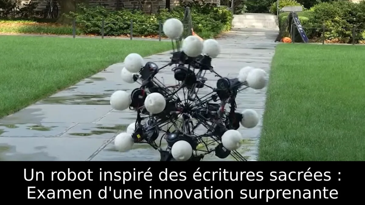Un robot inspiré des écritures sacrées : Examen d'une innovation surprenante