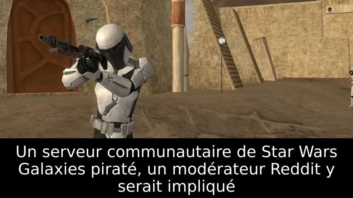 Un serveur communautaire de Star Wars Galaxies piraté, un modérateur Reddit y serait impliqué