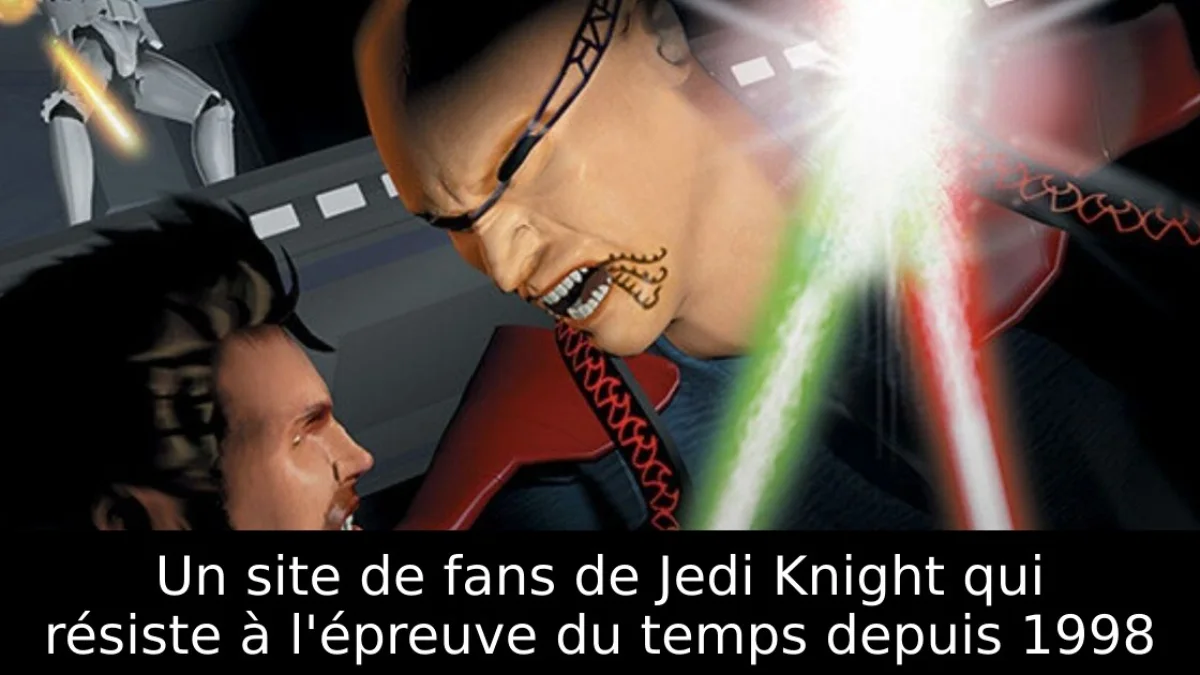 Un site de fans de Jedi Knight qui résiste à l'épreuve du temps depuis 1998