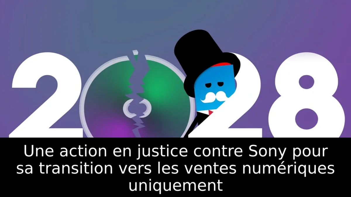 Une action en justice contre Sony pour sa transition vers les ventes numériques uniquement